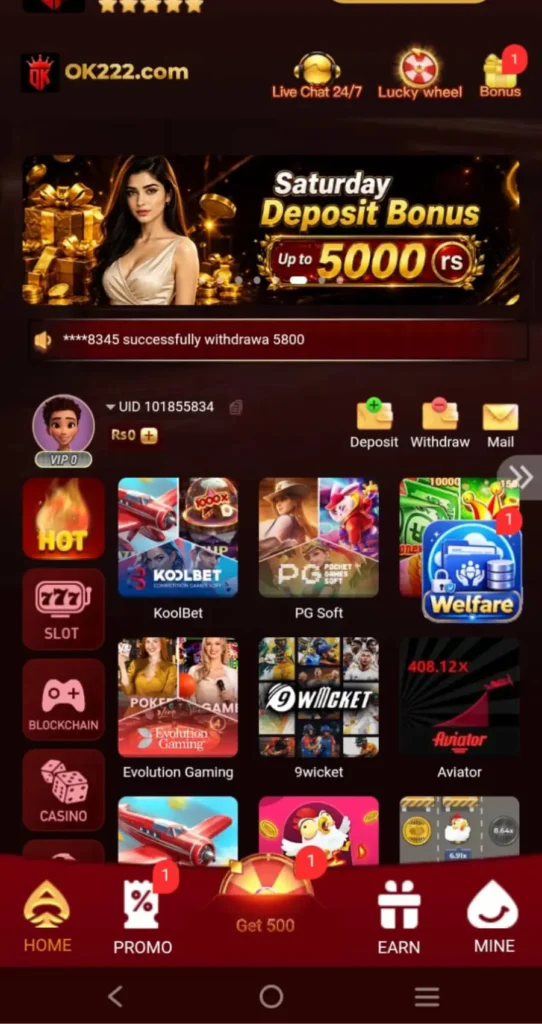  Ok222 Game