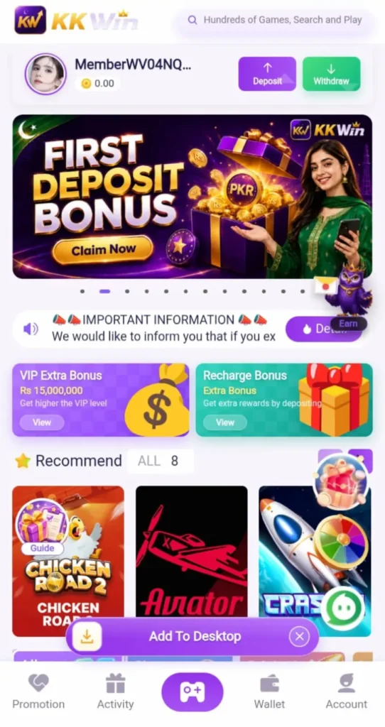 Kkwin Game